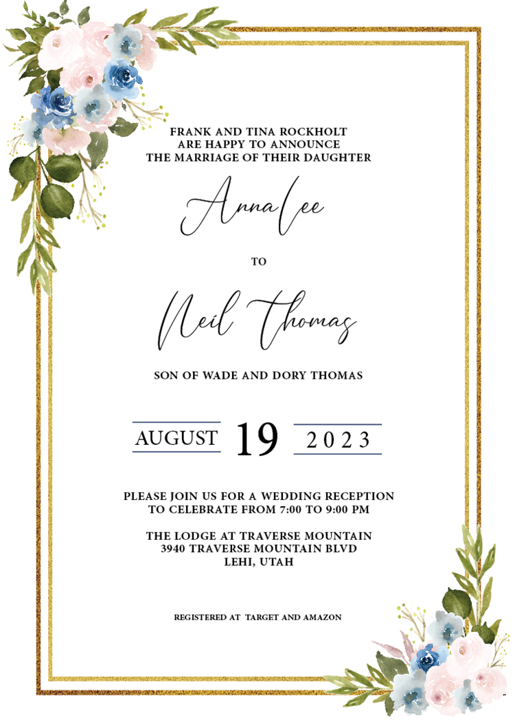 wedding invitation wording guidelines