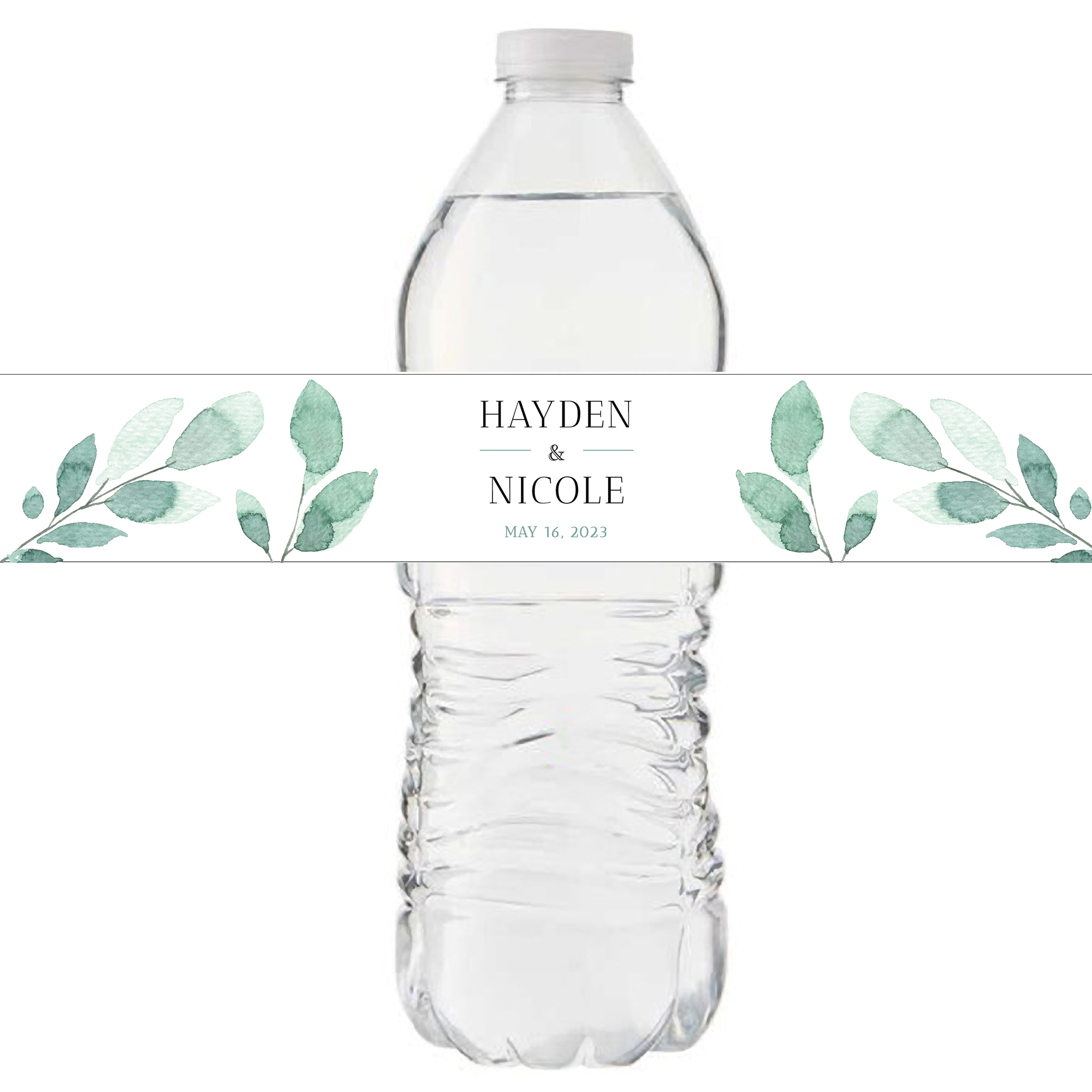Wedding Water Bottle Labels: Stunning Custom Designs