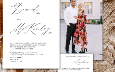 Customize Your Wedding Invites with Photo Inserts Today!