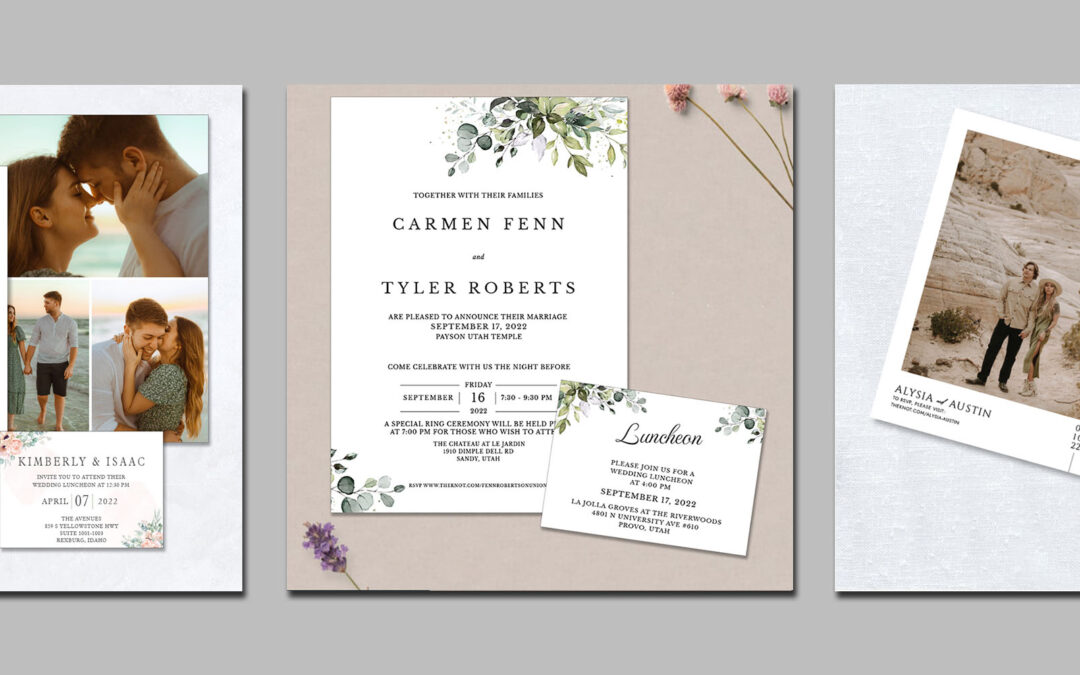 How Are Wedding Invitations Put Together?