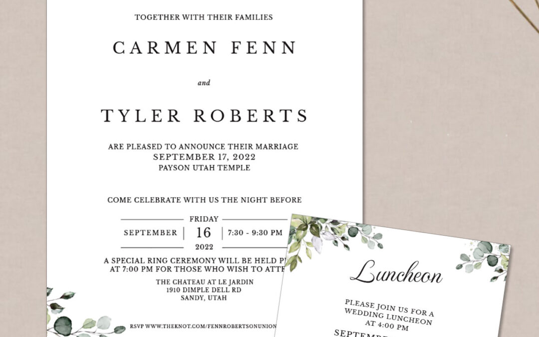When Are Wedding Invitations Sent? Best Timeline