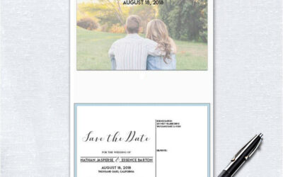 Custom Photo Save the Date Postcards Online