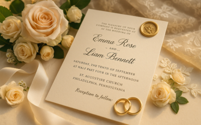 Wedding Invitation Wording: Finding the Perfect Words to Begin Your Celebration